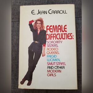 Rare Book!  E. Jean Carrol "Female Difficulties" 1985